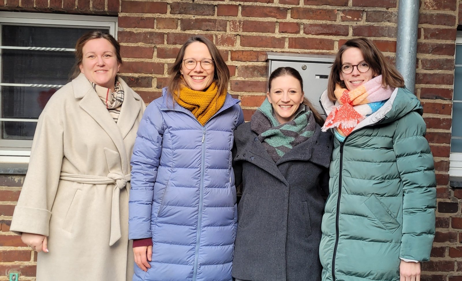 Der Elternbeirat von links nach rechts: Steffi Fuchs (Mäuse), Miriam Scheld (Mäuse), Anika Hundhausen (Käfer) und Marion Kornmayer (Käfer)