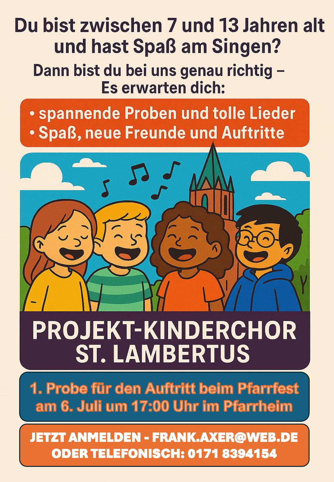 Plakat Projekt-Kinderchor 2 Pfarrfest-1