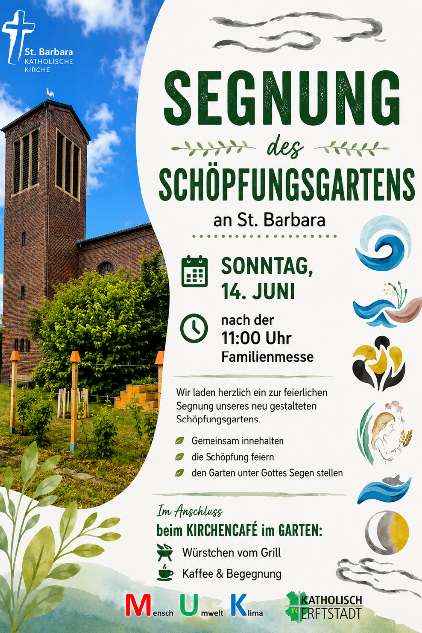 2026-06-14_Plakat Segnung Schöpfungsgarten