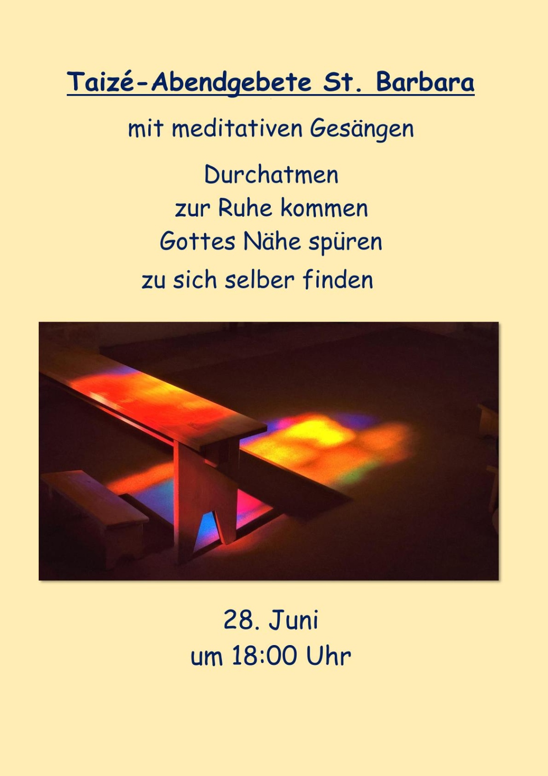 20260521_Plakat_Taizégebete 2026 1. HJ_hoch (002)-1