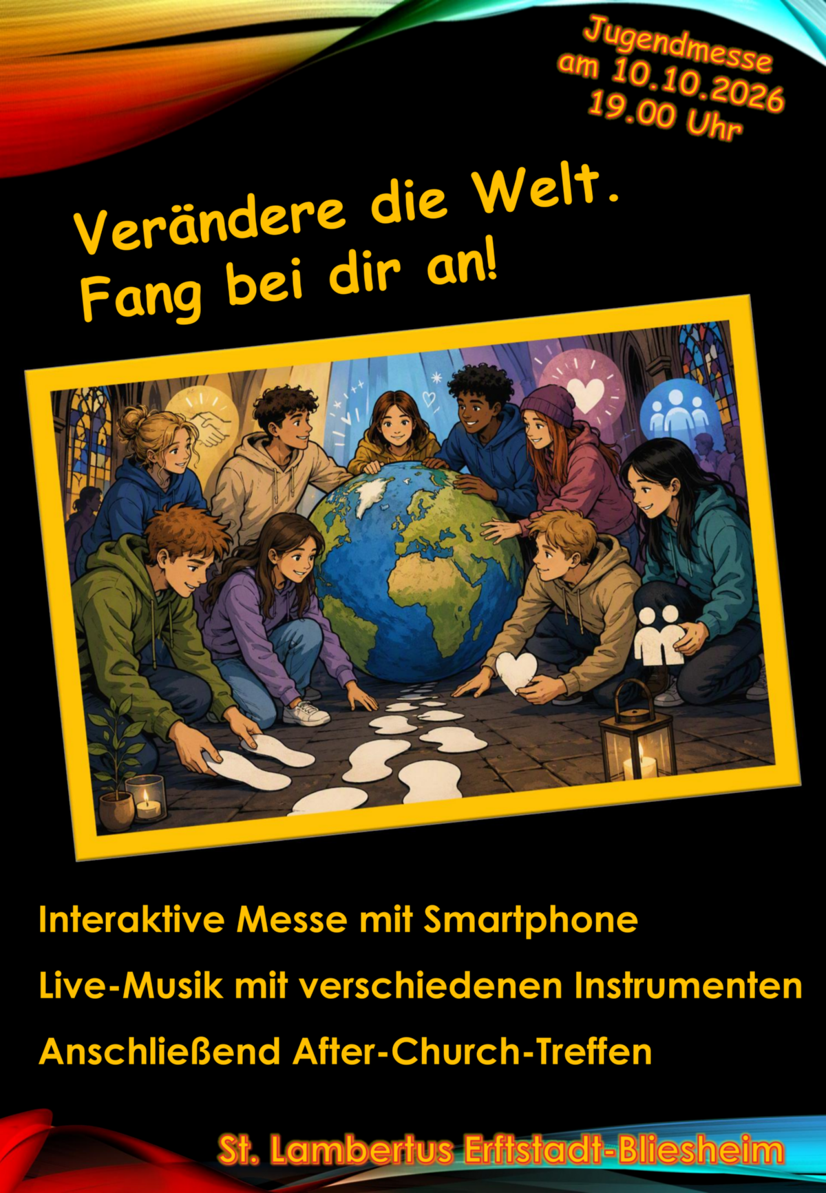 Jugendmesse Verändere die Welt 10.10.2026
