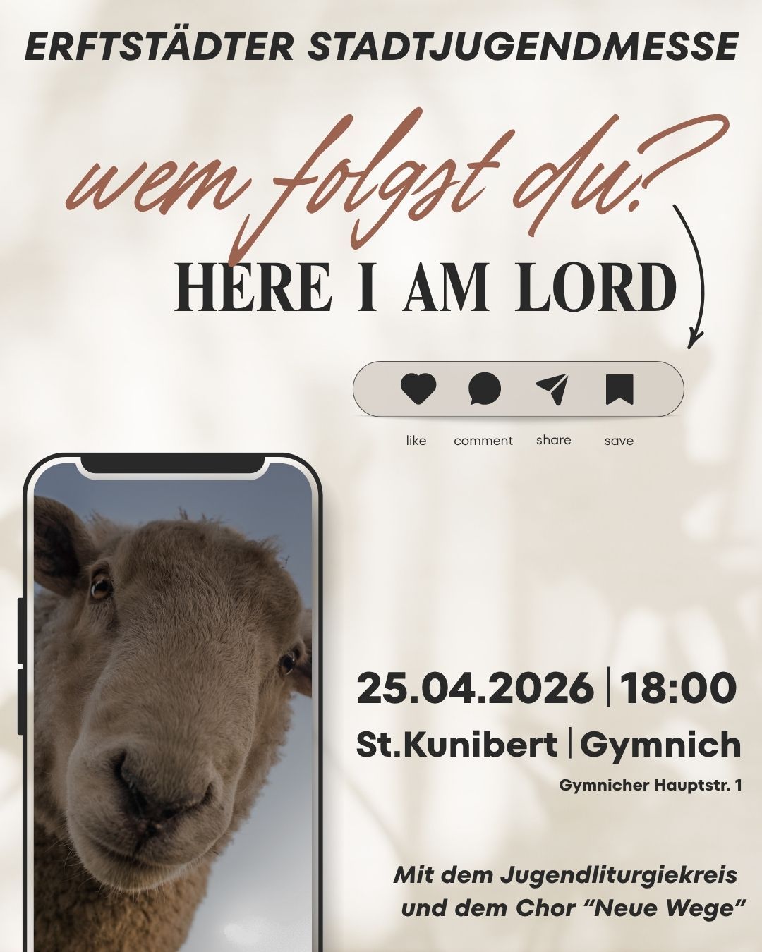 Jugendmesse (wem folgst du)