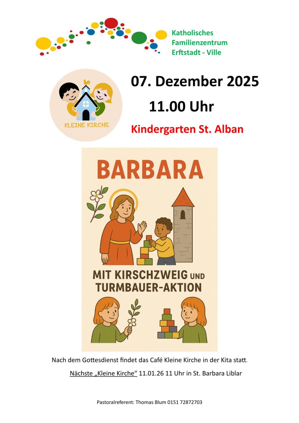 Kinderkirche 30.11.2025