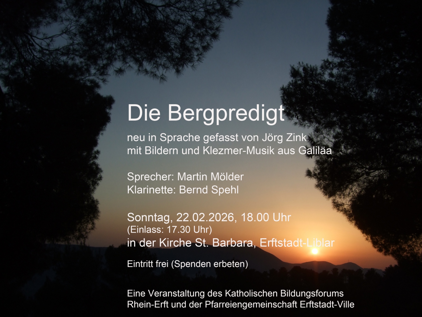 Plakat Bergpredigt_Liblar_2026