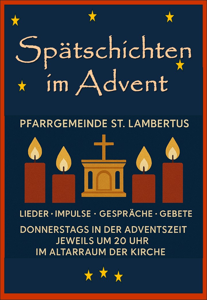 Spätschichten Advent 2025 St. Lambertus