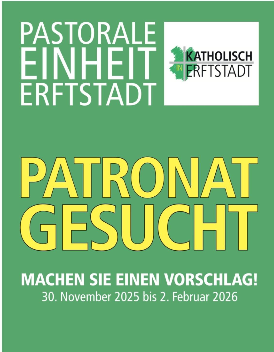 Plakat Vorschlag Patronat